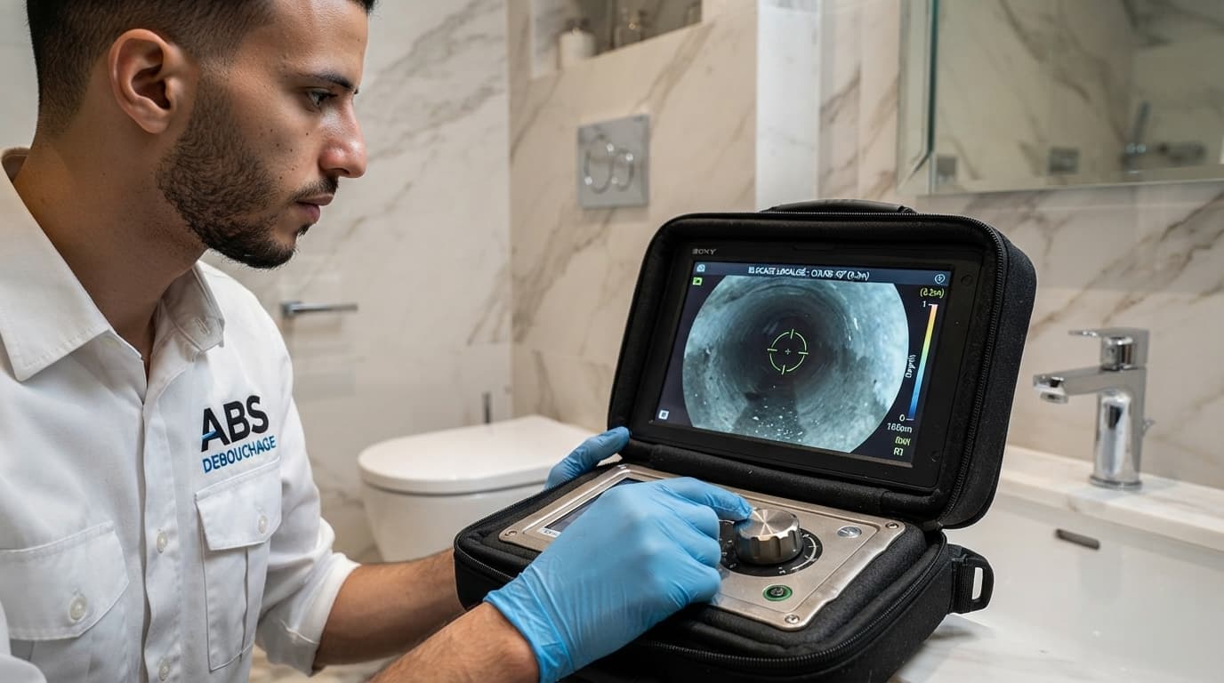 Inspection Caméra Endoscopique - Moniteur & Rapport Vidéo Assurance