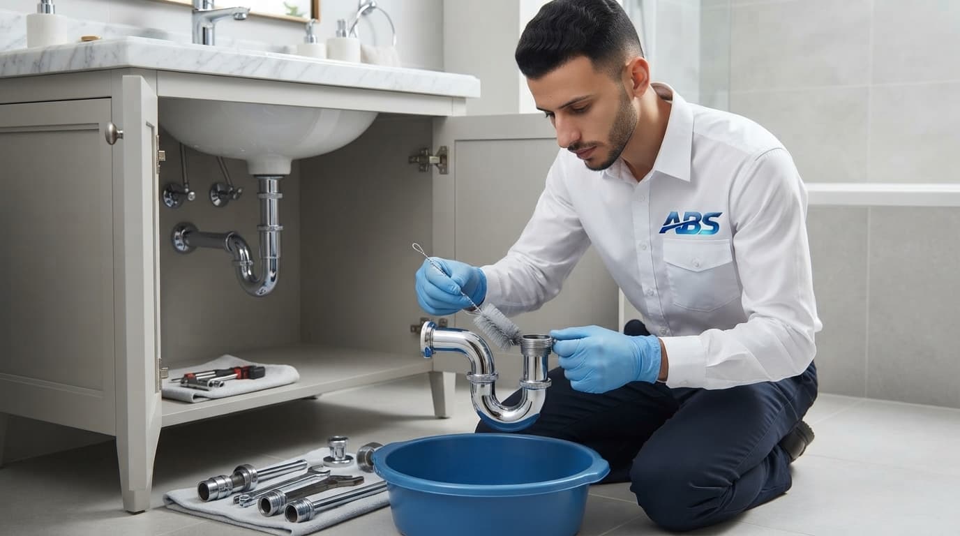 Démontage & désengorgement du siphon design ou PVC - Démontage et nettoyage complet du siphon de lavabo