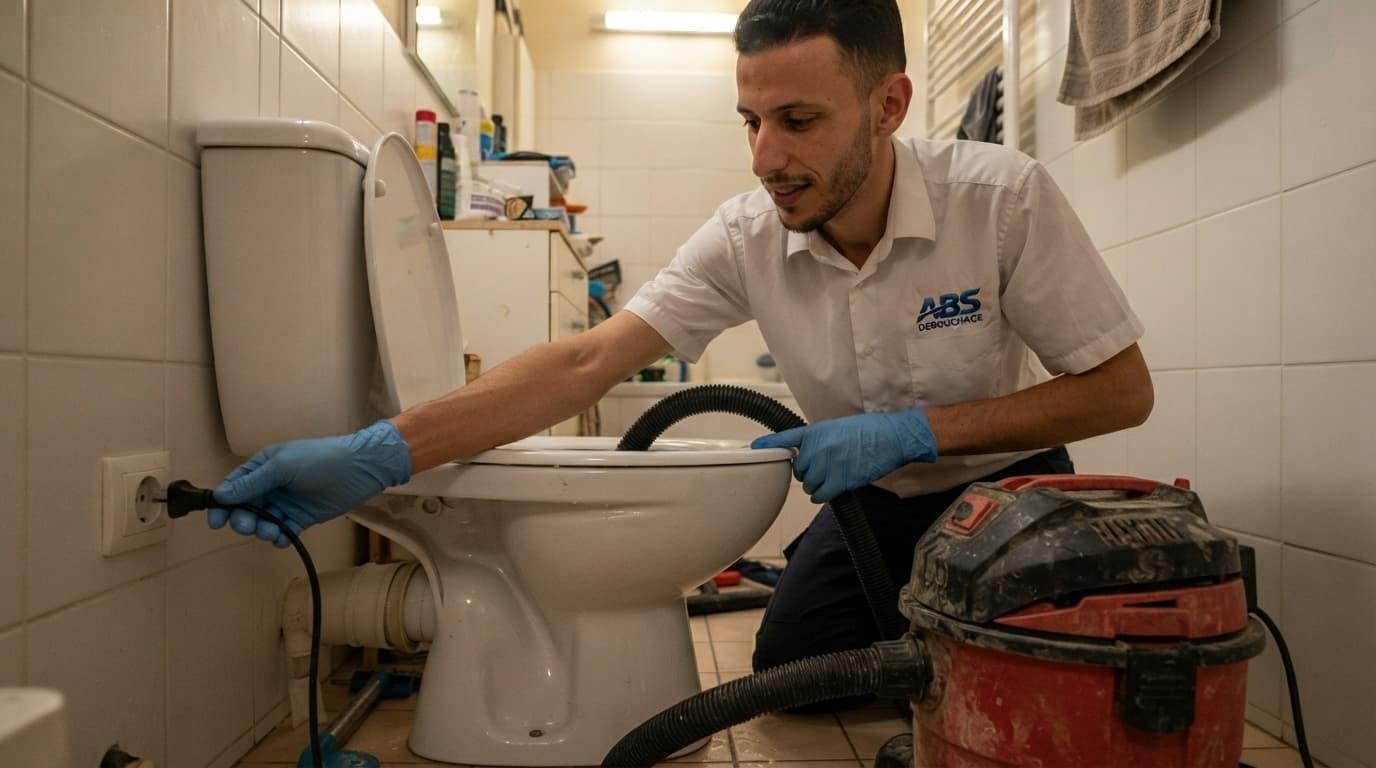 Mise en sécurité électrique & vidange - Mise en sécurité électrique et vidange des toilettes et broyeur