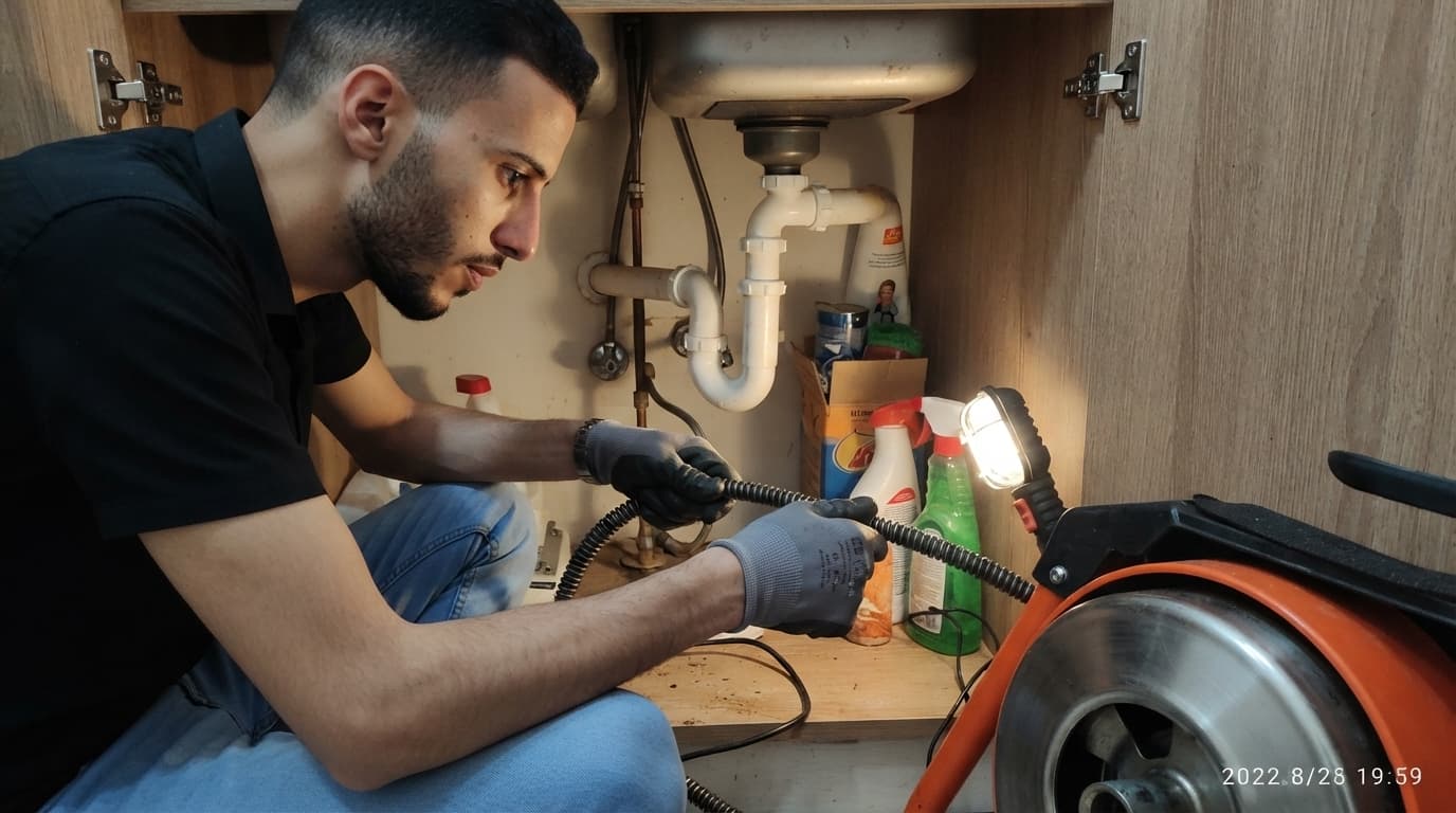 Hydrocurage dégraissant à chaud - Curage et débouchage sous évier haute efficacité